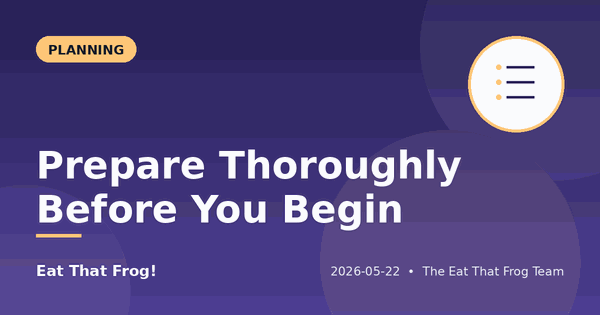 Prepare Like a Chef: Everything in Place Before You Begin
